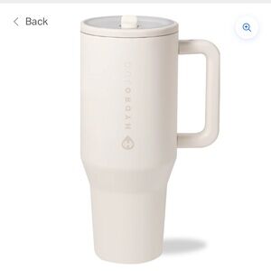 HYDROJUG traveler 40oz cream color
